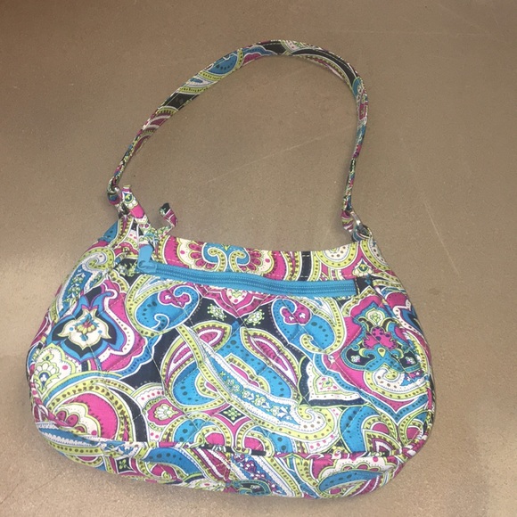 Cute Vera Bradley Purse Paisley Daphne - Picture 2 of 4